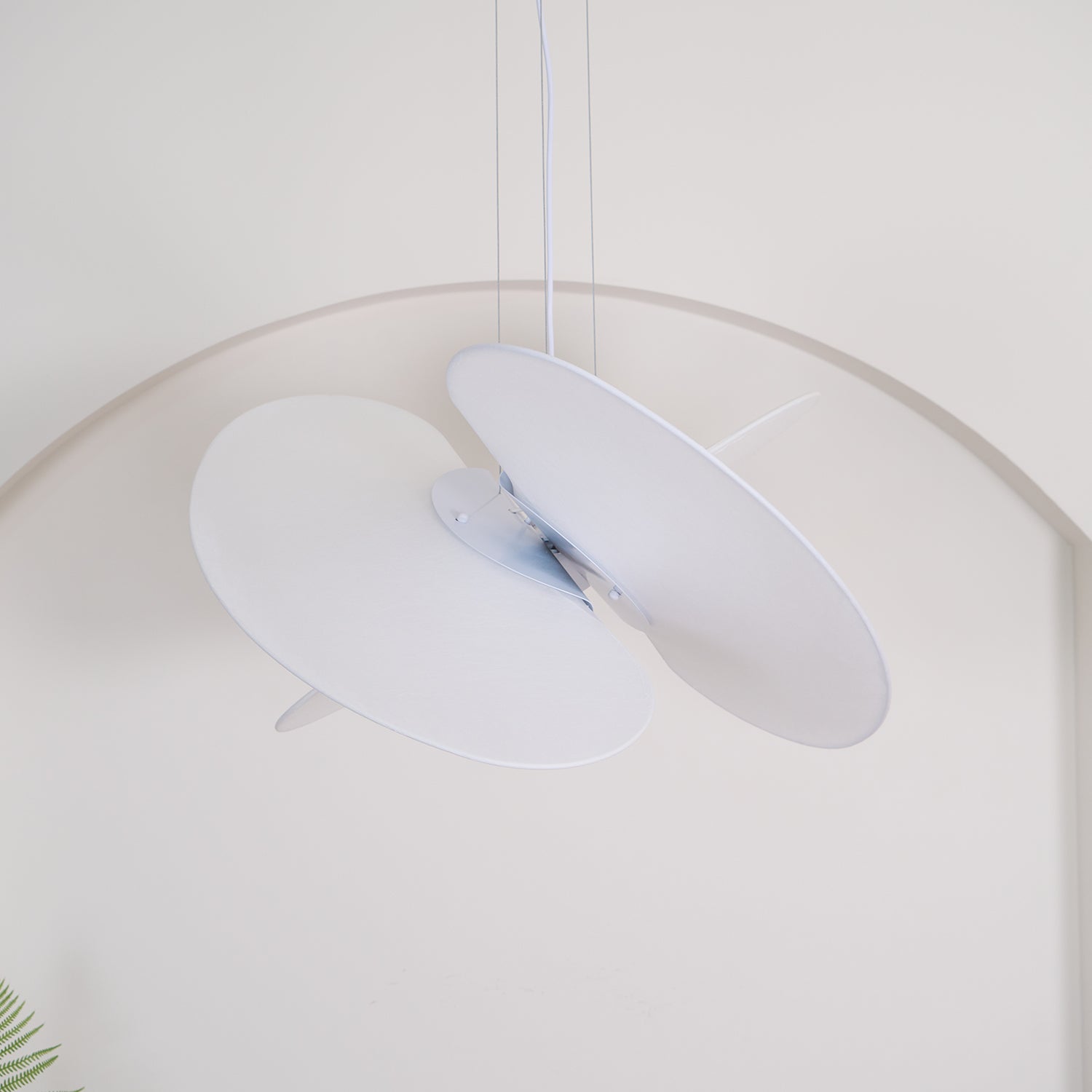 Whirl Modern Fabric Pendant Lamp - Lamp Outdoor