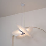 Whirl Modern Fabric Pendant Lamp - Lamp Outdoor