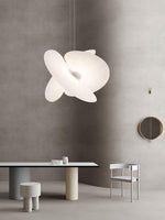 Whirl Modern Fabric Pendant Lamp - Lamp Outdoor