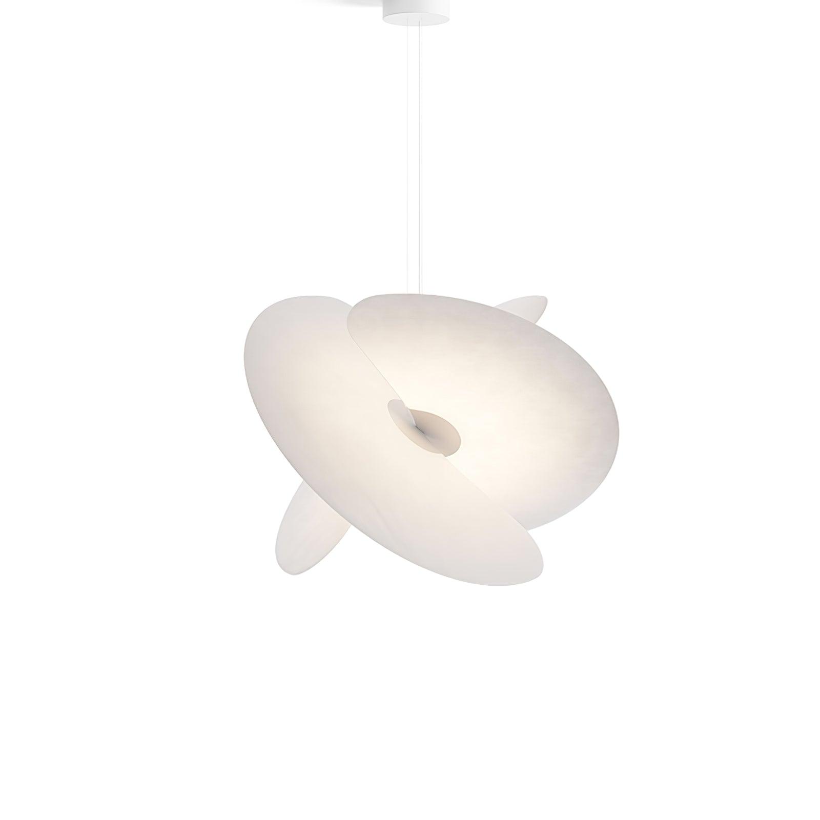Whirl Modern Fabric Pendant Lamp - Lamp Outdoor