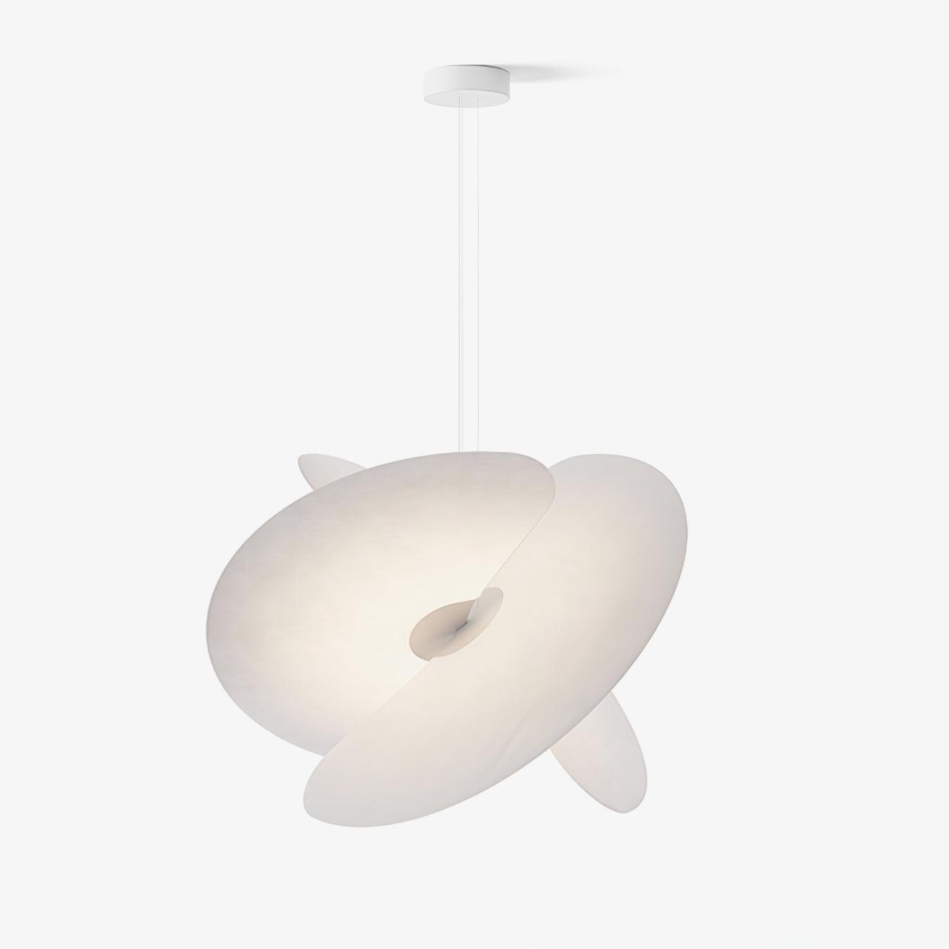 Whirl Modern Fabric Pendant Lamp - Lamp Outdoor