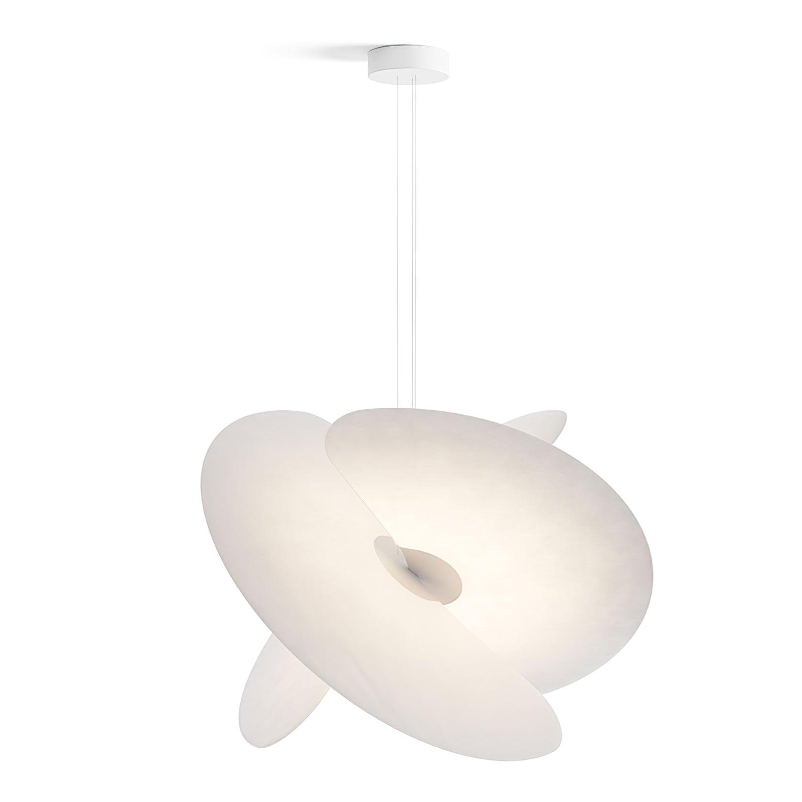 Whirl Modern Fabric Pendant Lamp - Lamp Outdoor