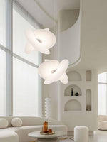 Whirl Modern Fabric Pendant Lamp - Lamp Outdoor