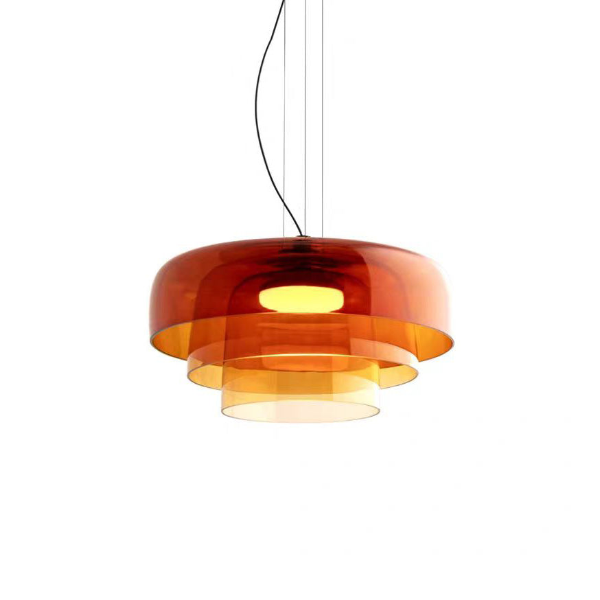 Levels Modern Glass Pendant Light
