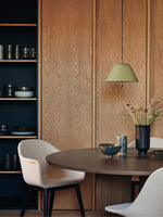 Solara Pendant Lamp Bell Glass Brass Minimalist - Letslighting