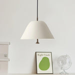 Solara Pendant Lamp Bell Glass Brass Minimalist - Letslighting