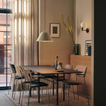 Solara Pendant Lamp Bell Glass Brass Minimalist - Letslighting