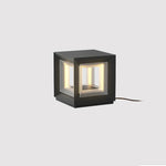 Light Cube Outdoor Post Light - Lamp Outdoor