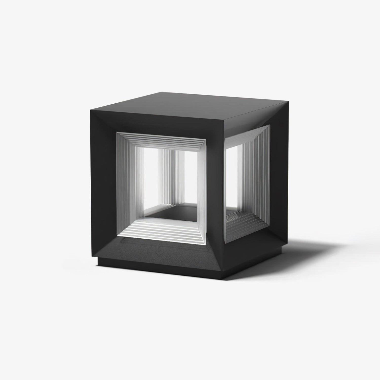 Light Cube Outdoor Post Light - Lamp Outdoor