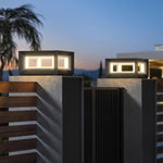 Light Cube Outdoor Post Light - Lamp Outdoor