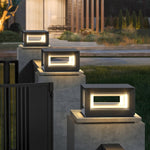 Light Cube Outdoor Post Light - Lamp Outdoor