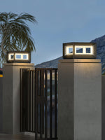 Light Cube Outdoor Post Light - Lamp Outdoor