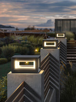 Light Cube Outdoor Post Light - Lamp Outdoor
