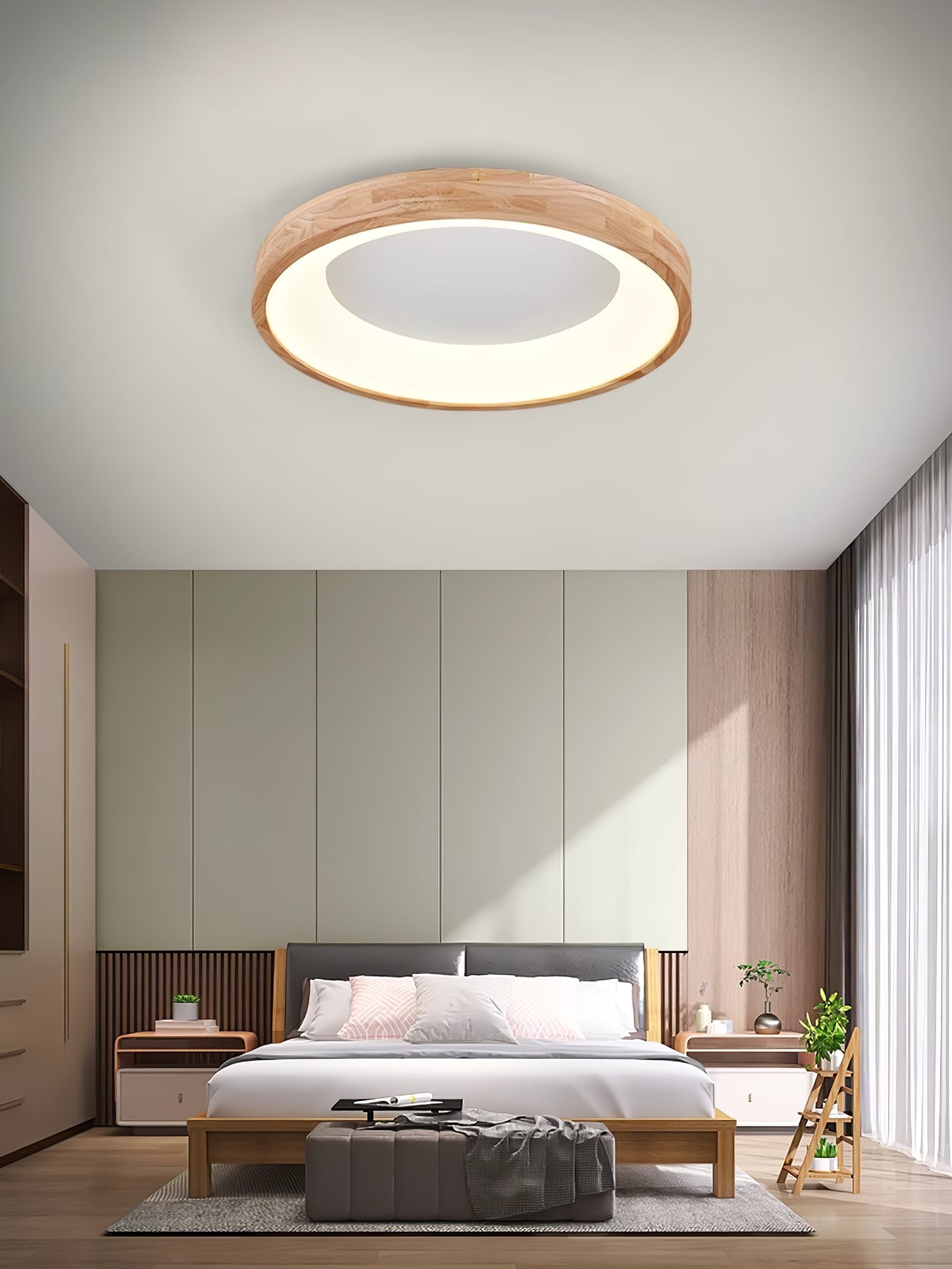 Ligna Square Ceiling Light - Lamp Outdoor
