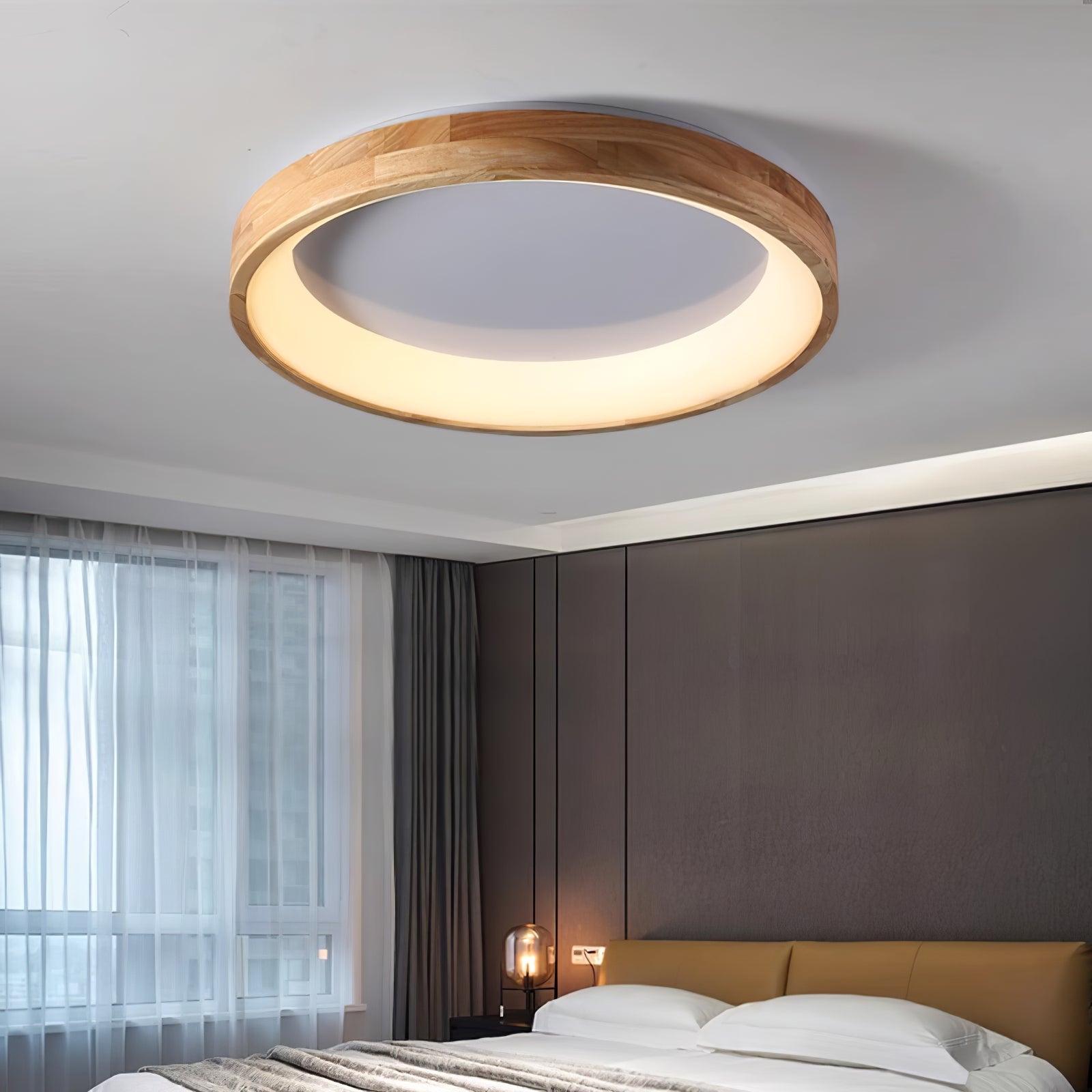 Ligna Square Ceiling Light - Lamp Outdoor