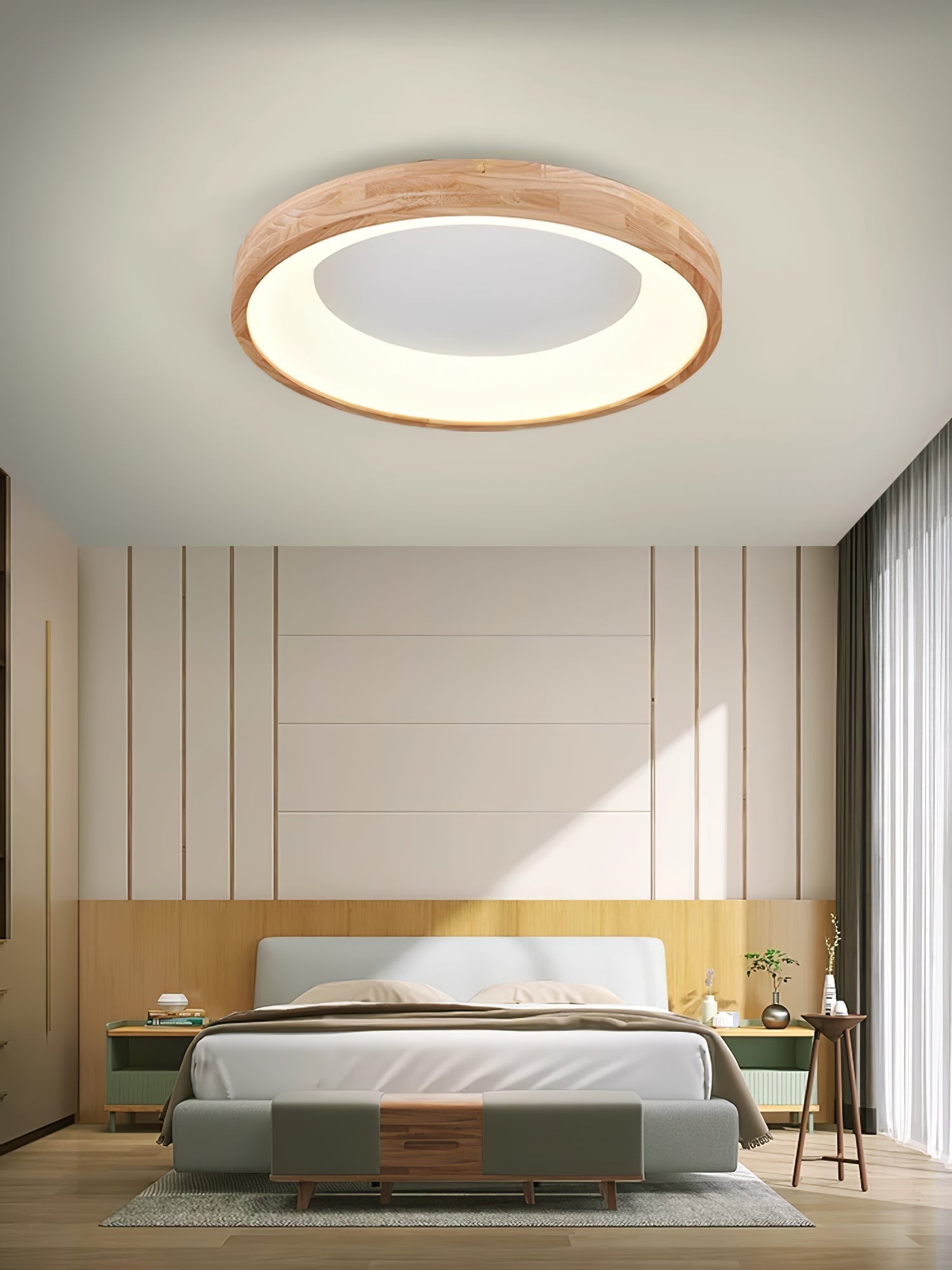 Ligna Square Ceiling Light - Lamp Outdoor