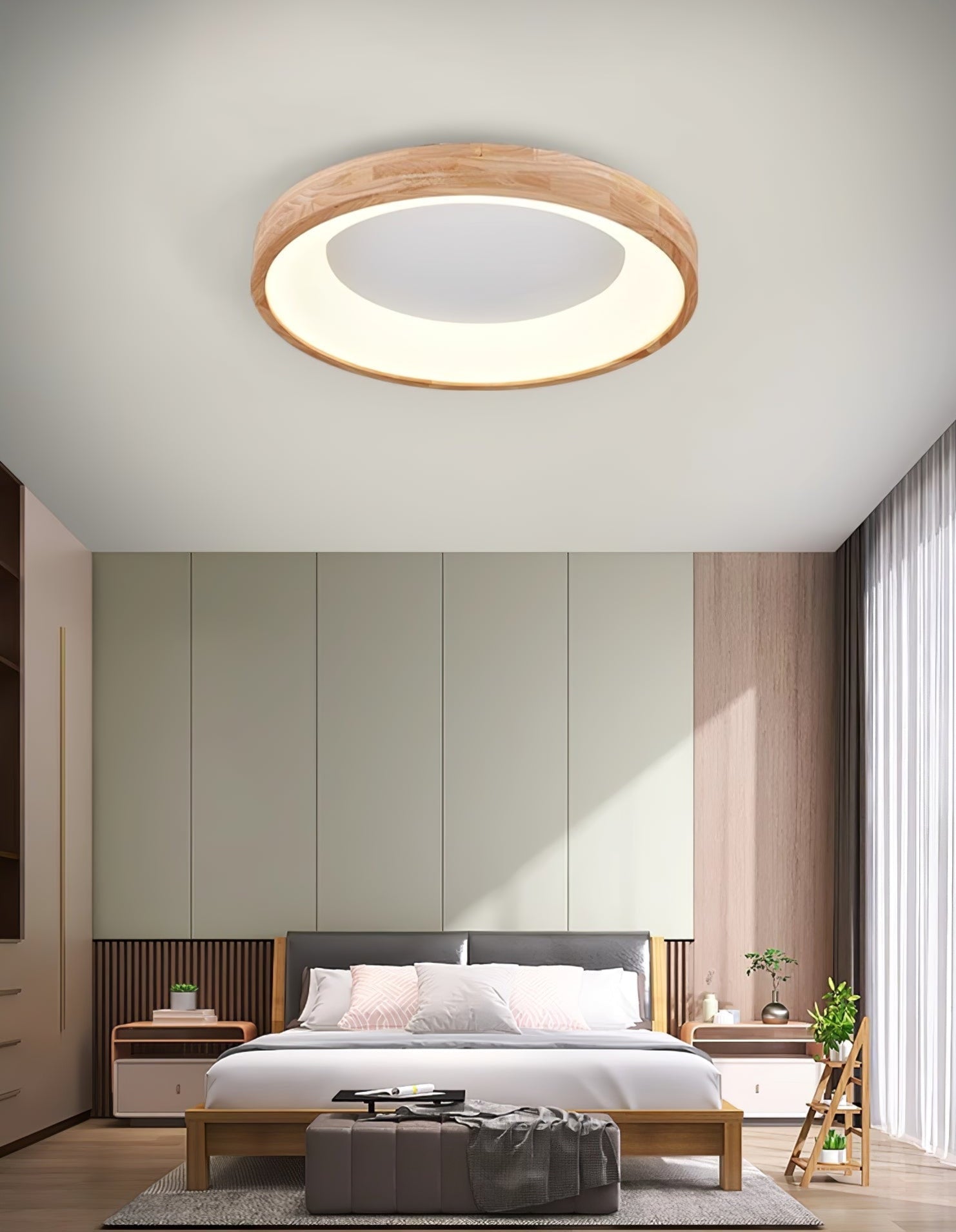 Ligna Square Ceiling Light - Lamp Outdoor