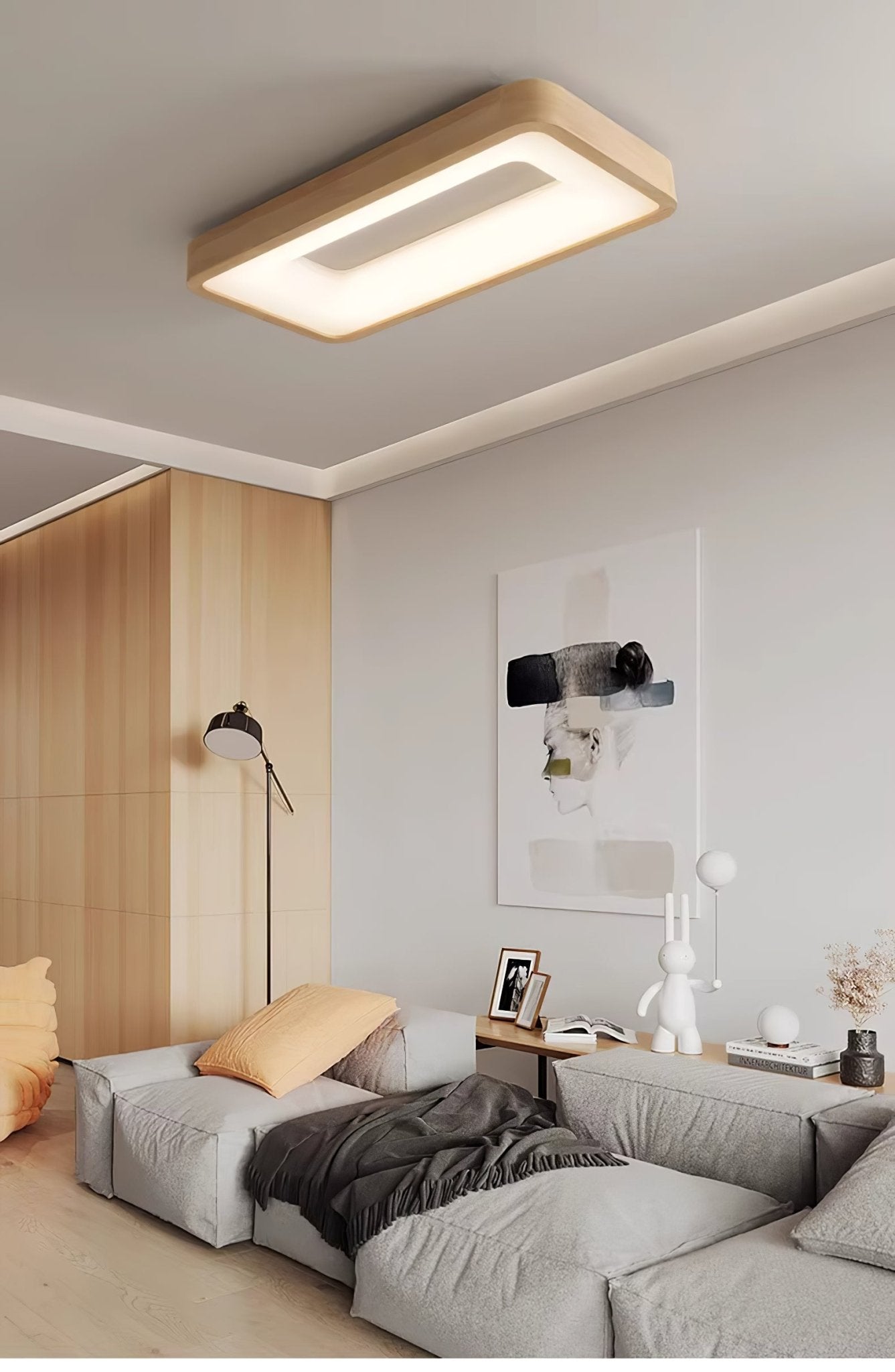 Ligna Square Ceiling Light - Lamp Outdoor