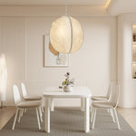 Cocoon Minimalist Silk Pendant Lamp - Lamp Outdoor