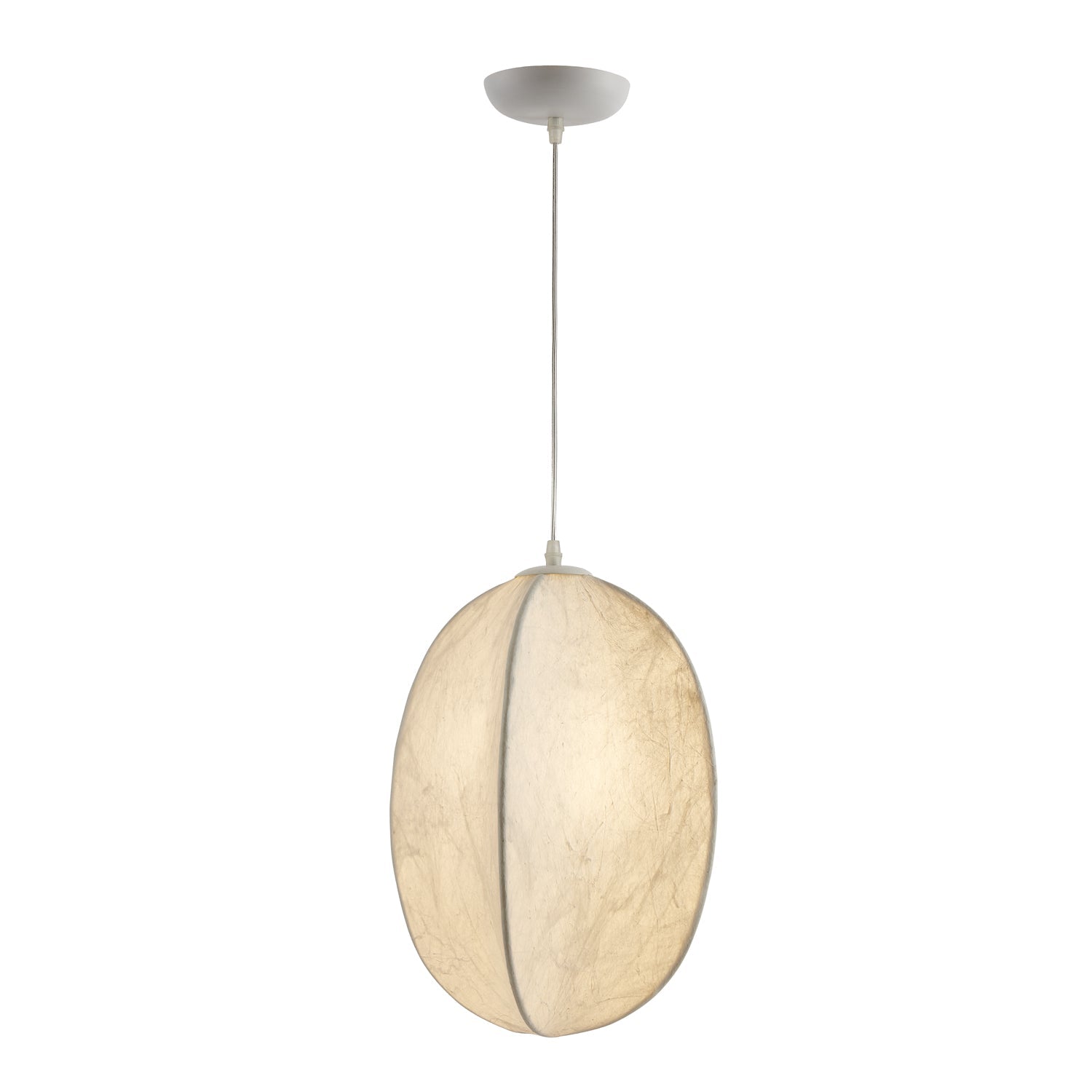 Cocoon Minimalist Silk Pendant Lamp - Lamp Outdoor