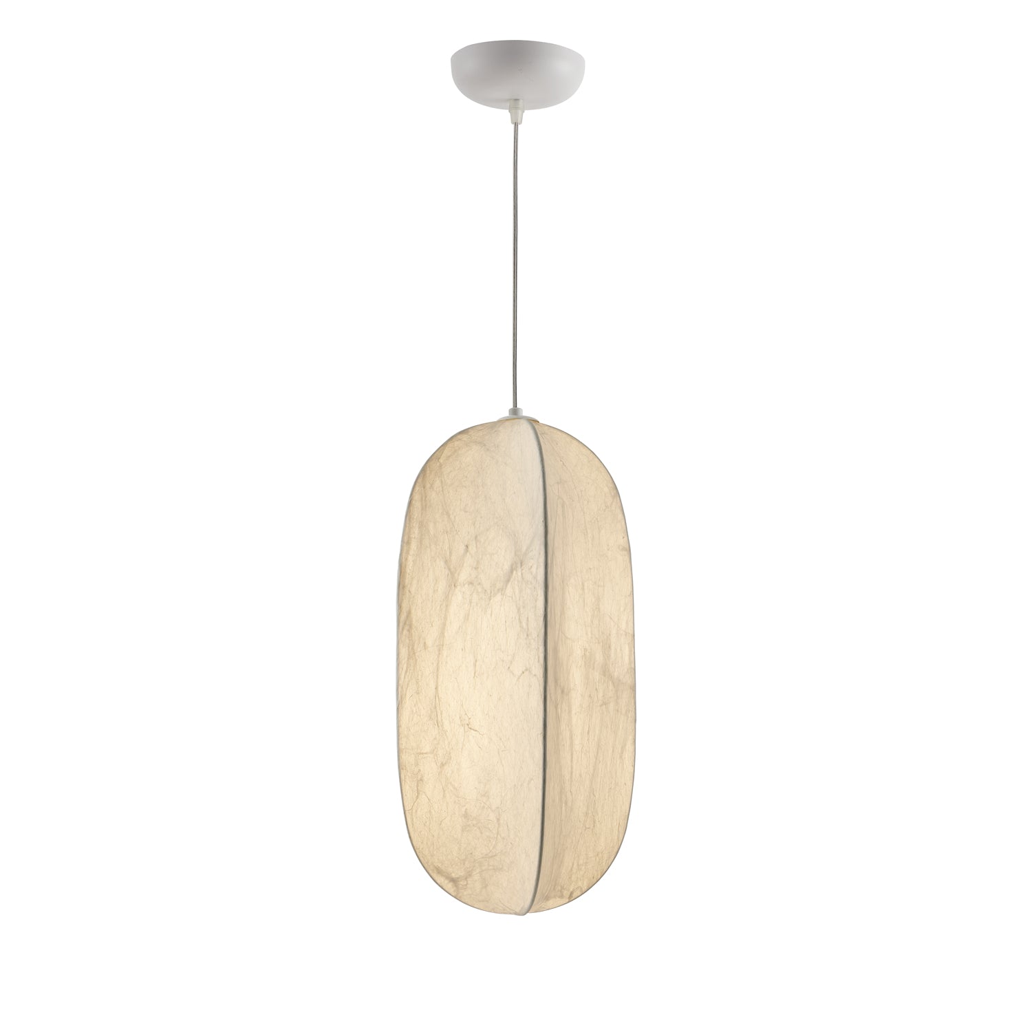 Cocoon Minimalist Silk Pendant Lamp - Lamp Outdoor