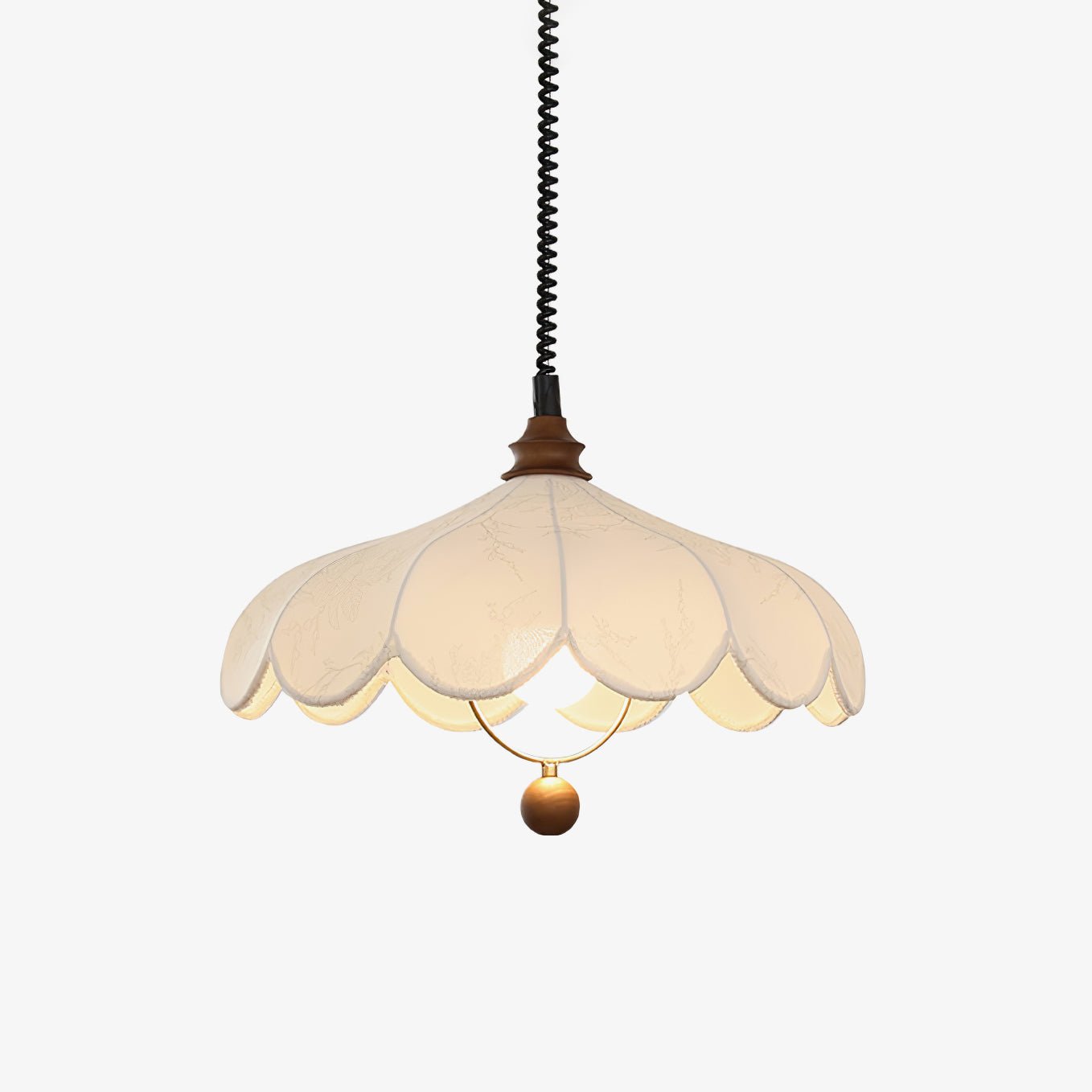 Lily Fabric Pendant Lamp - Lamp Outdoor