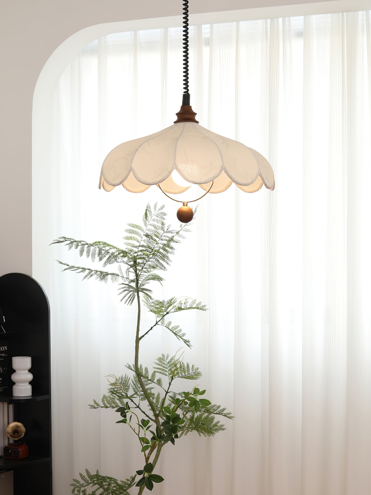 Lily Fabric Pendant Lamp - Lamp Outdoor