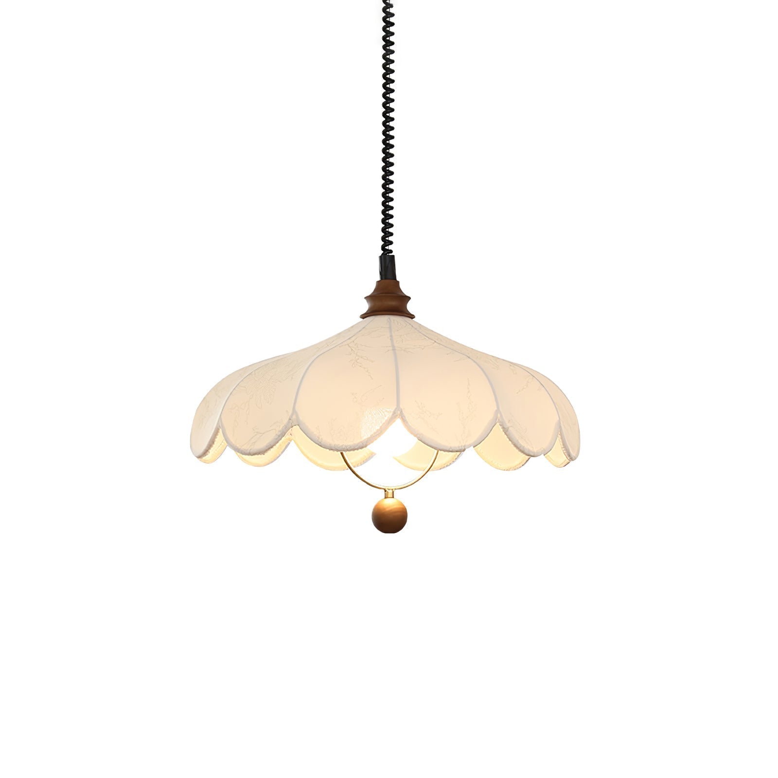 Lily Fabric Pendant Lamp - Lamp Outdoor