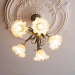 Lily of the Valley Flower Chandelier - Lamp Outdoor