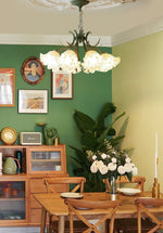 Lily of the Valley Flower Chandelier - Lamp Outdoor