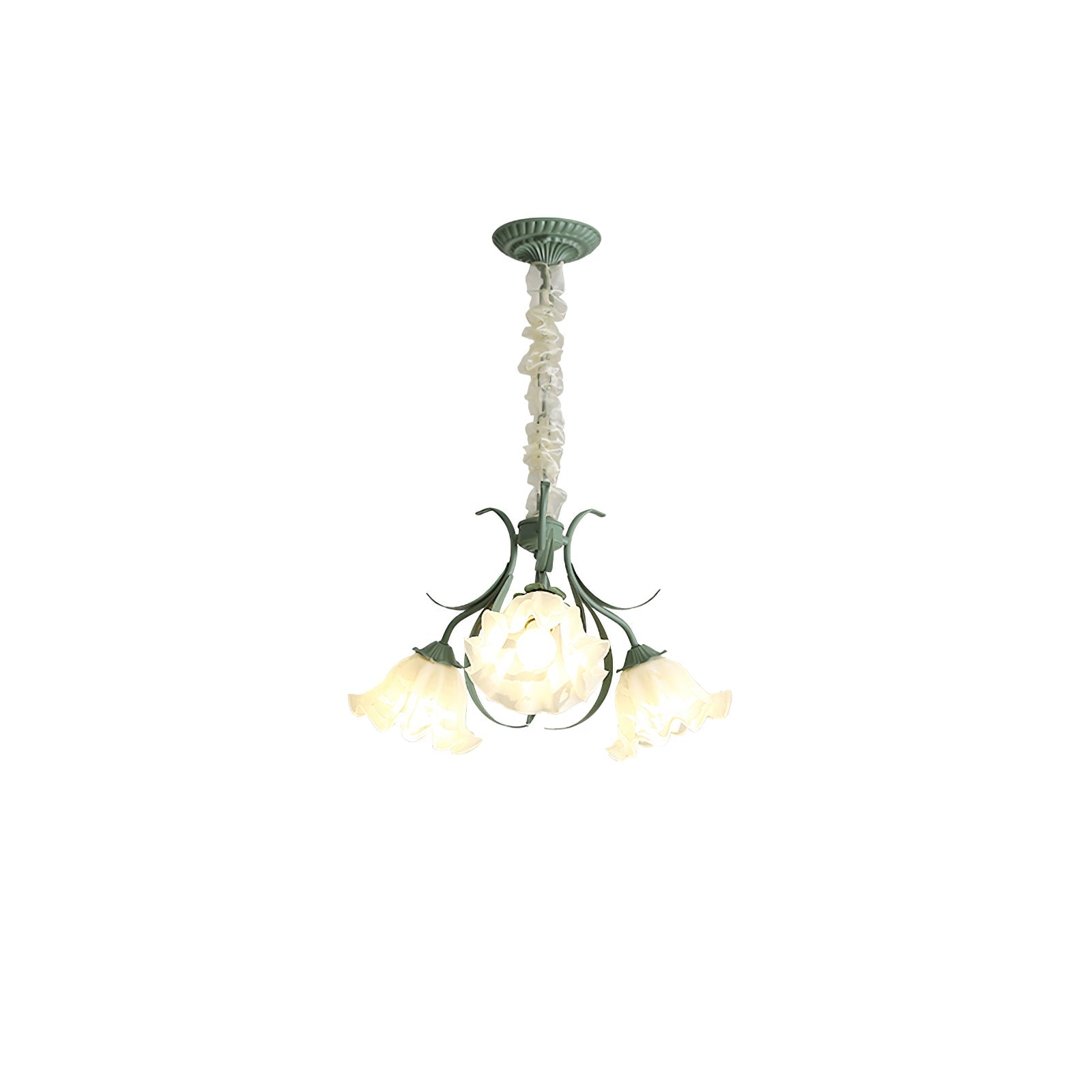 Lily of the Valley Flower Chandelier - Lamp Outdoor