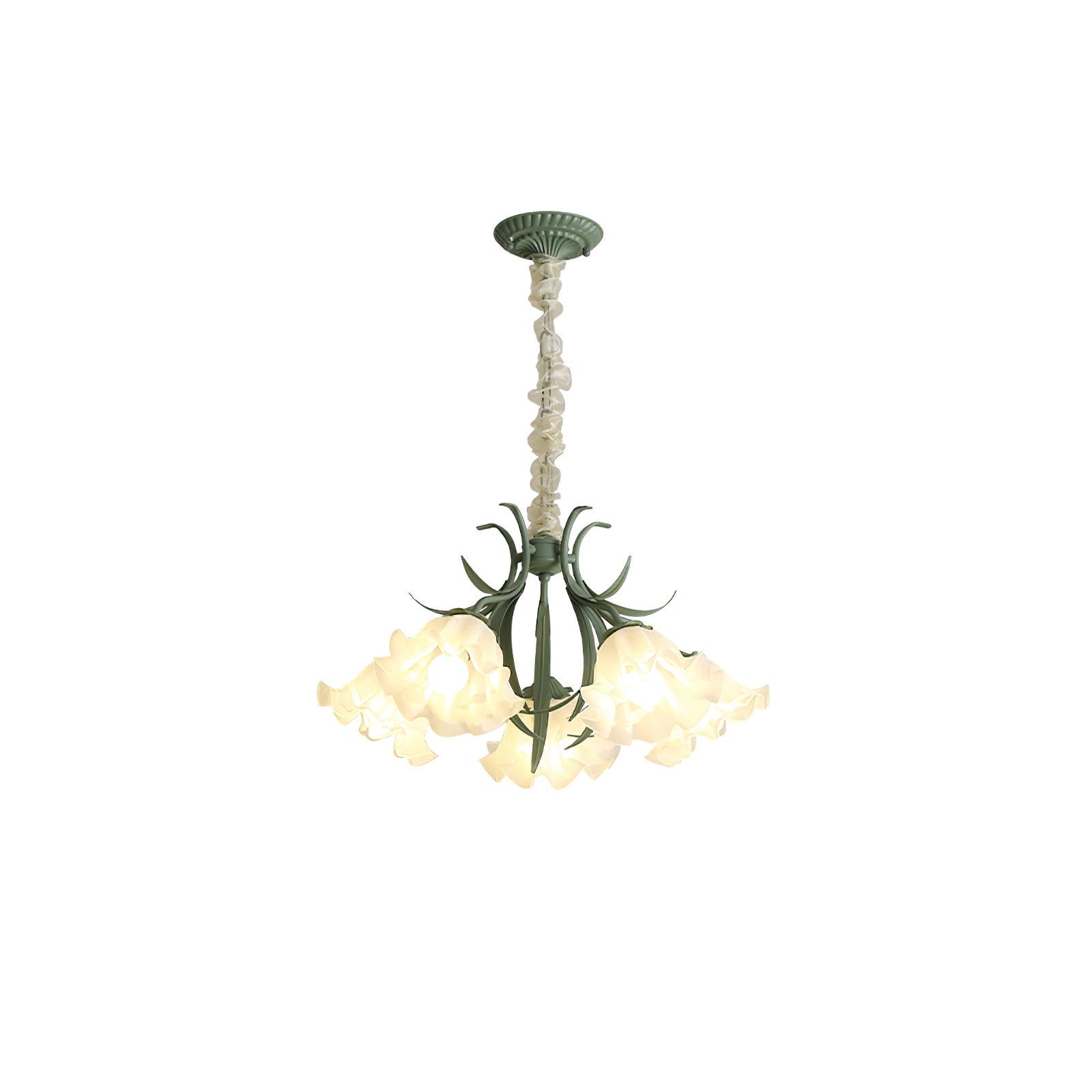 Lily of the Valley Flower Chandelier - Lamp Outdoor
