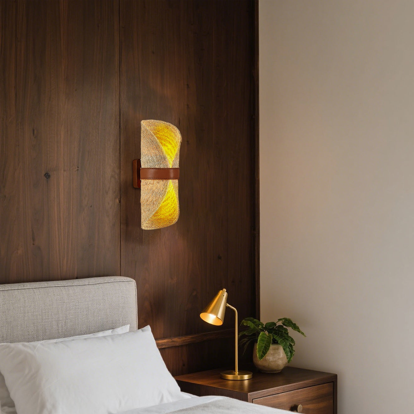 Limpara Farmhouse Luffa Wall Light