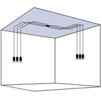 Line Form Pendant light - Lamp Outdoor