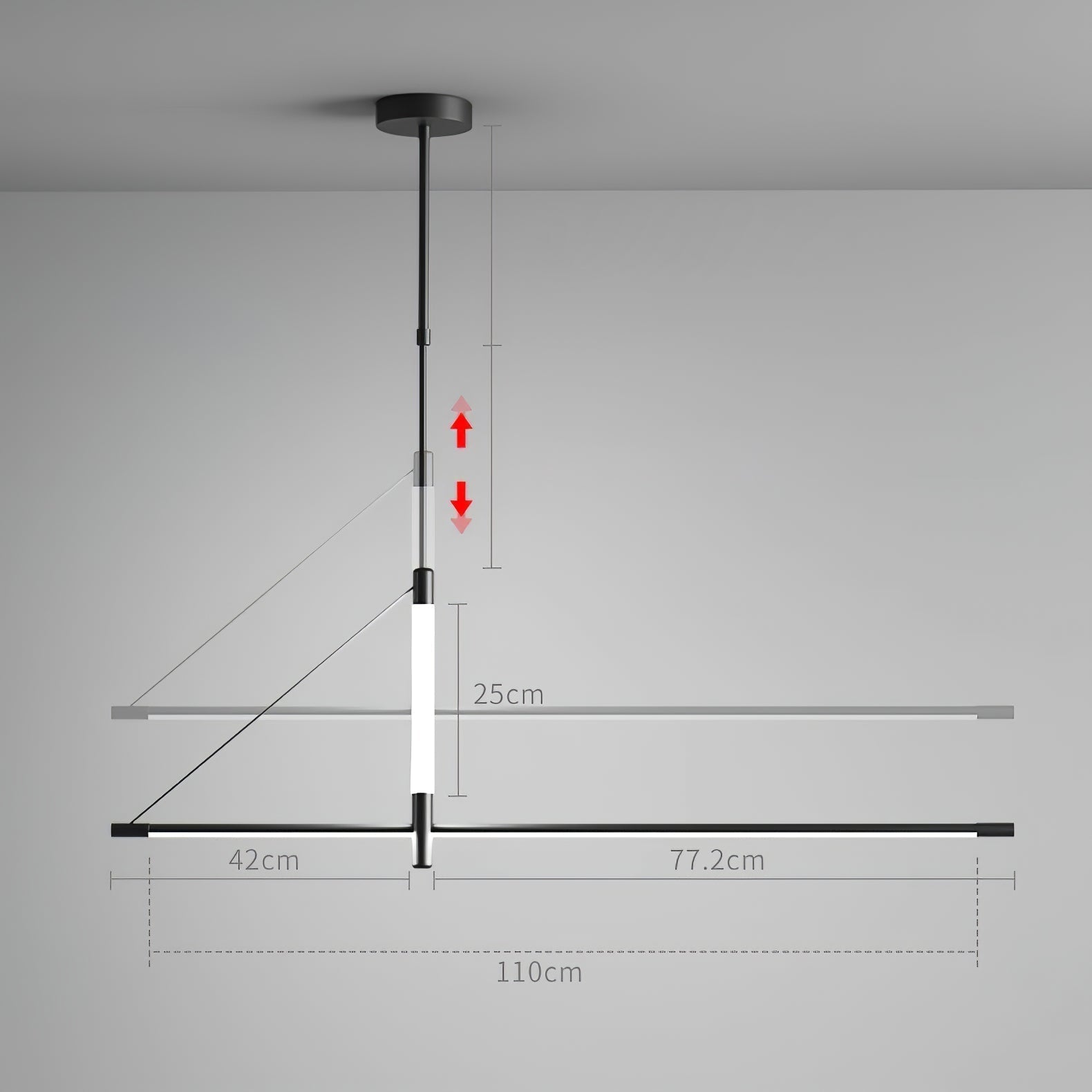Linea Axis Pendant Light - Lamp Outdoor