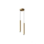Cetheel Modern Minimalist Brass Plastic Pendant Light - Lamp Outdoor