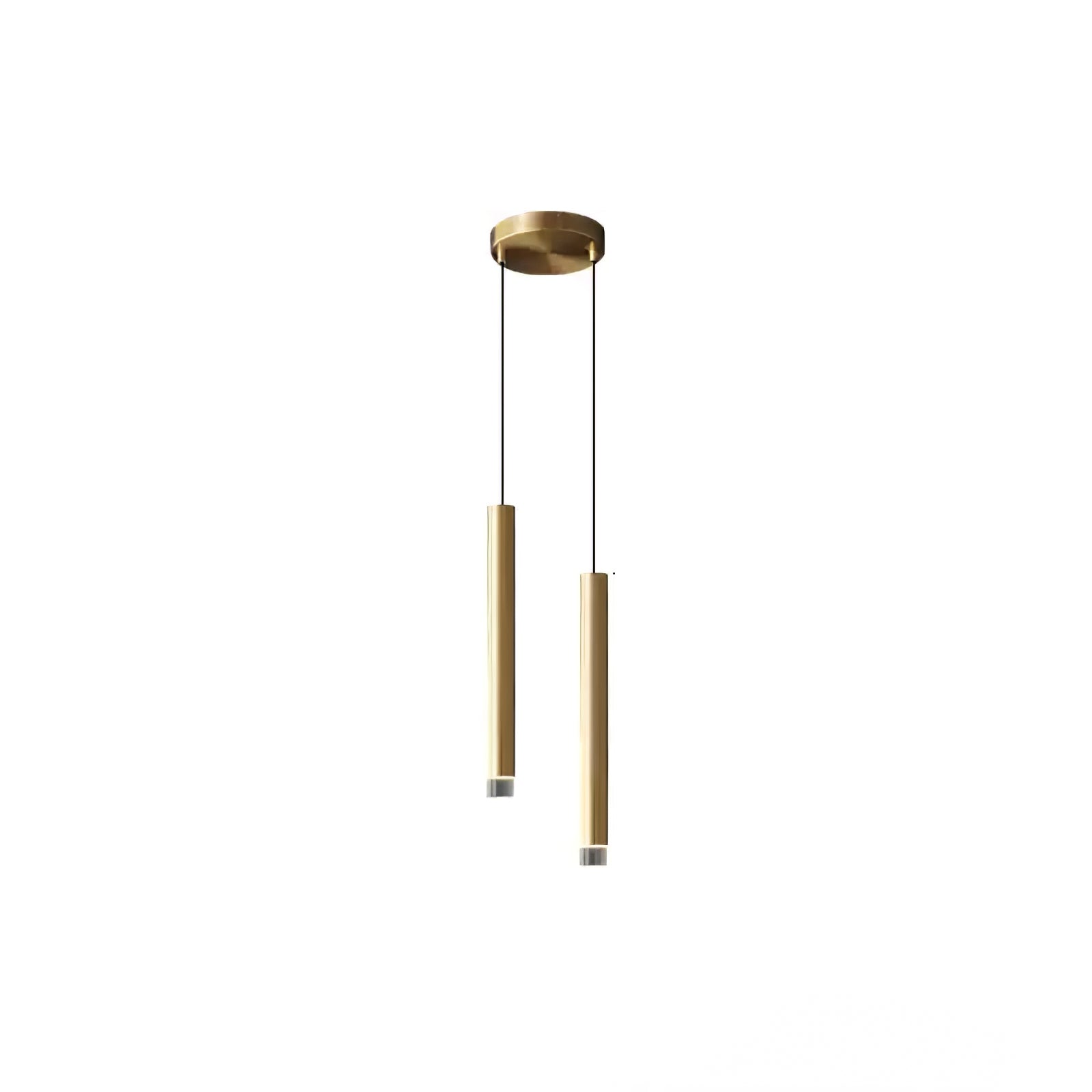 Cetheel Modern Minimalist Brass Plastic Pendant Light - Lamp Outdoor