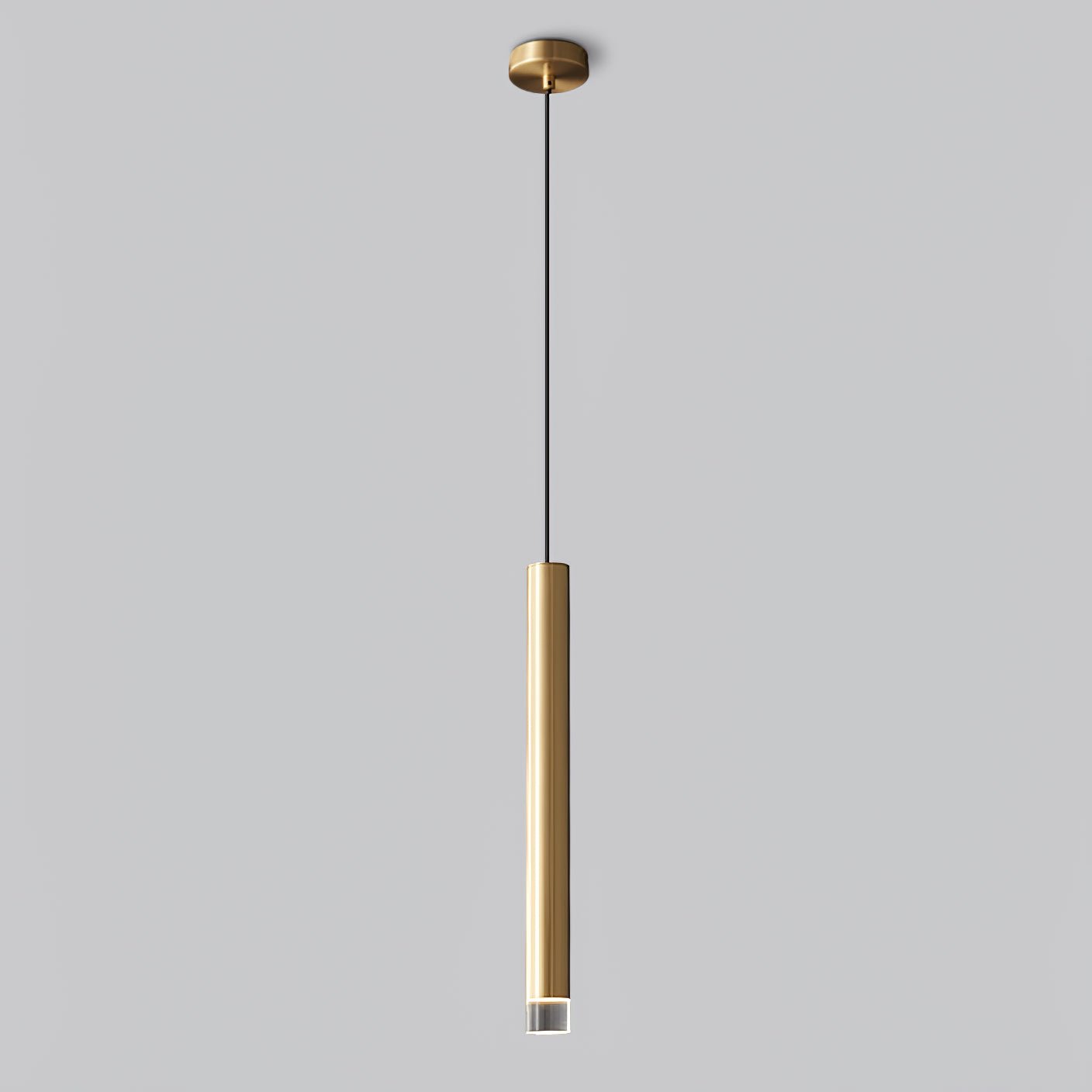 Cetheel Modern Minimalist Brass Plastic Pendant Light - Lamp Outdoor