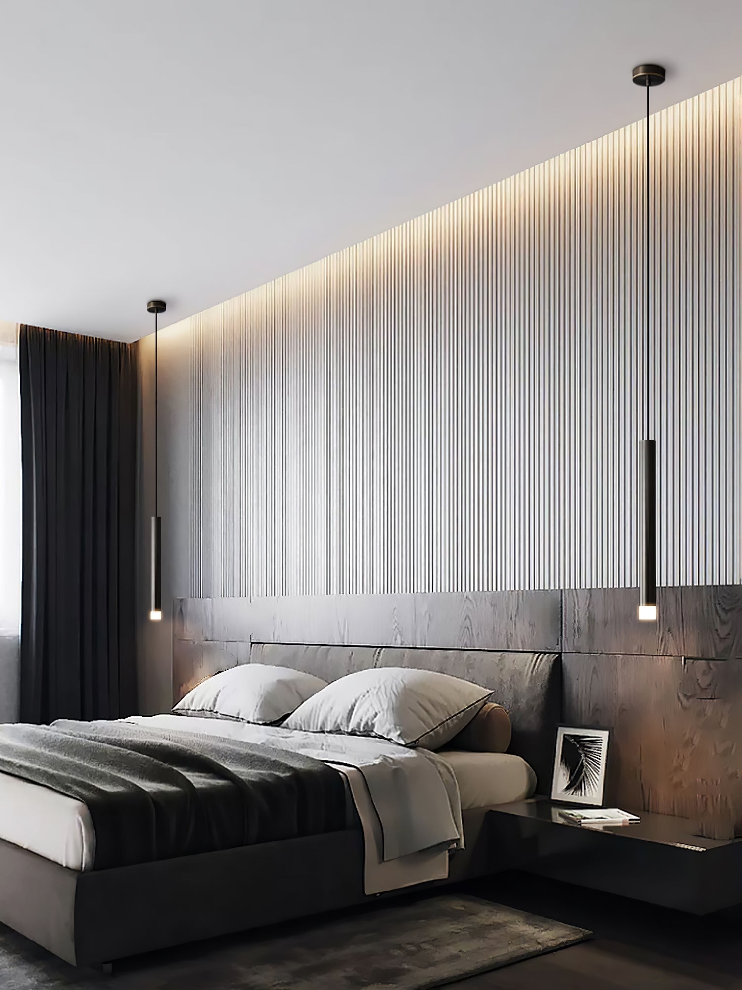 Cetheel Modern Minimalist Brass Plastic Pendant Light - Lamp Outdoor