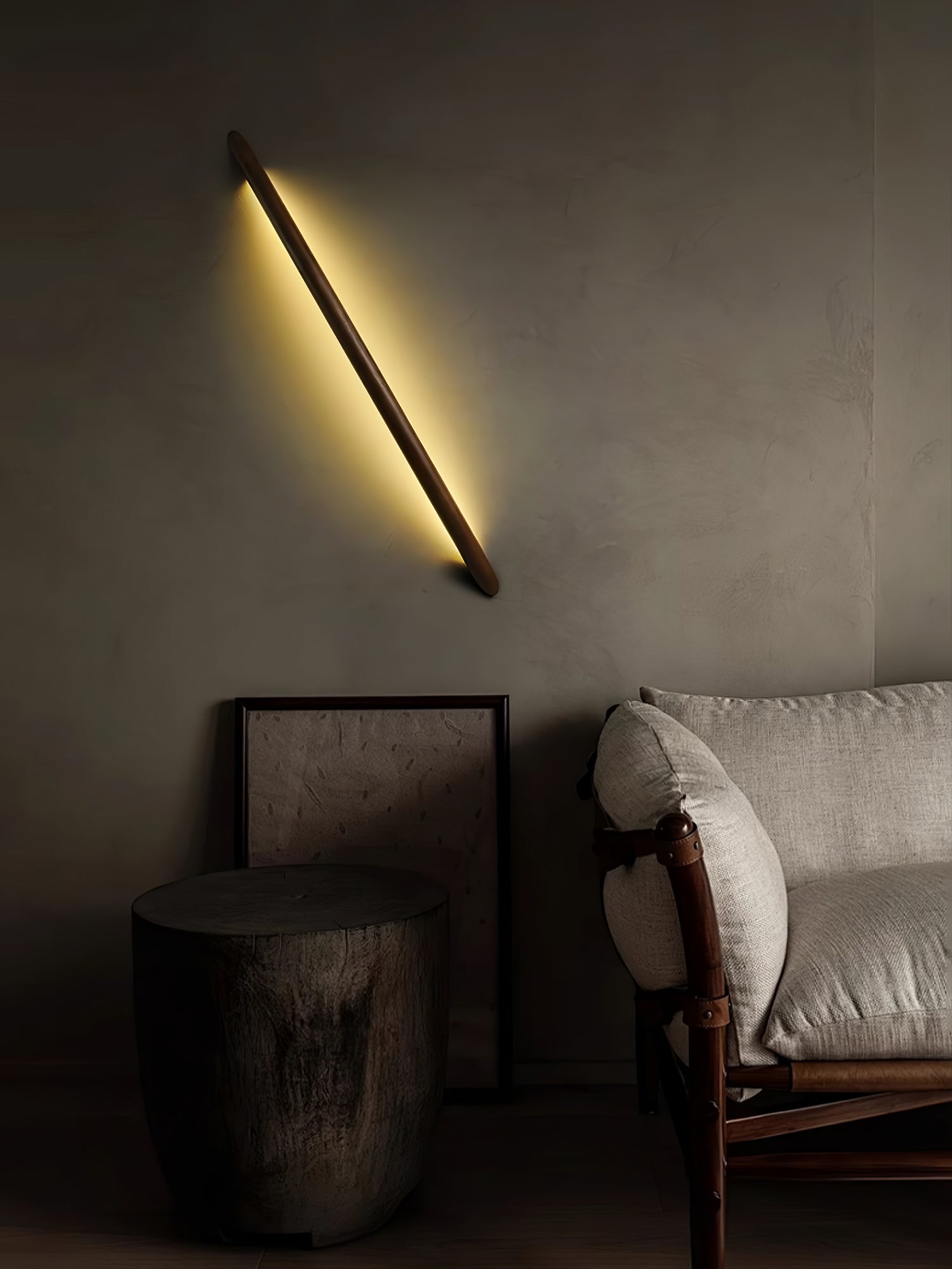 Linea Wood Wall Light - Lamp Outdoor