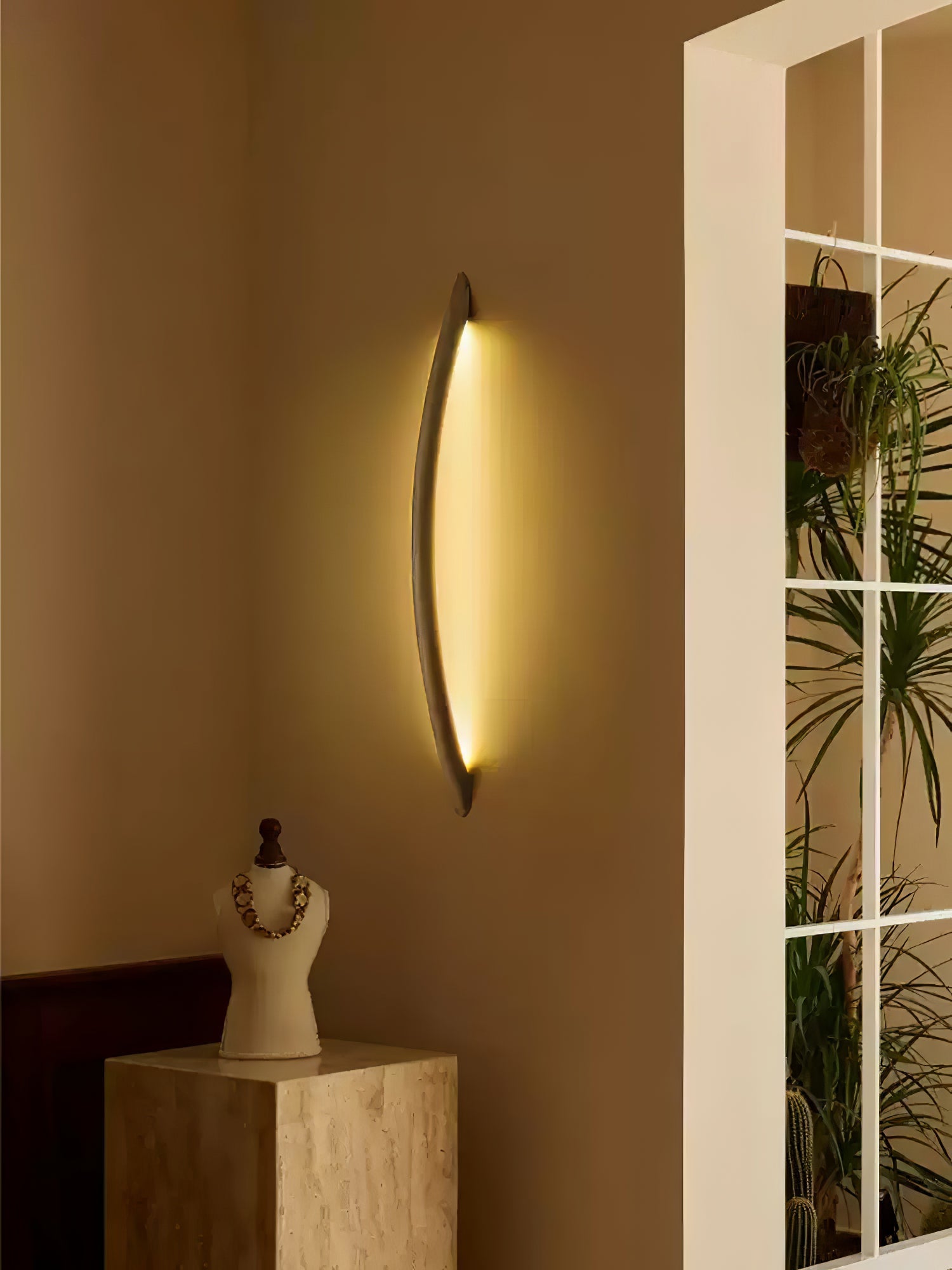 Linea Wood Wall Light - Lamp Outdoor