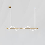 Linear Curve Island Pendant Lamp - Lamp Outdoor