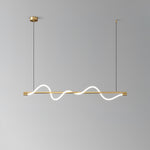 Linear Curve Island Pendant Lamp - Lamp Outdoor