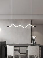 Linear Curve Island Pendant Lamp - Lamp Outdoor