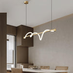 Linear Curve Island Pendant Lamp - Lamp Outdoor