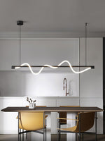 Linear Curve Island Pendant Lamp - Lamp Outdoor