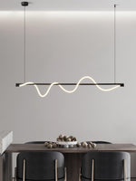 Linear Curve Island Pendant Lamp - Lamp Outdoor