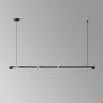 Linear Curve Island Pendant Lamp - Lamp Outdoor