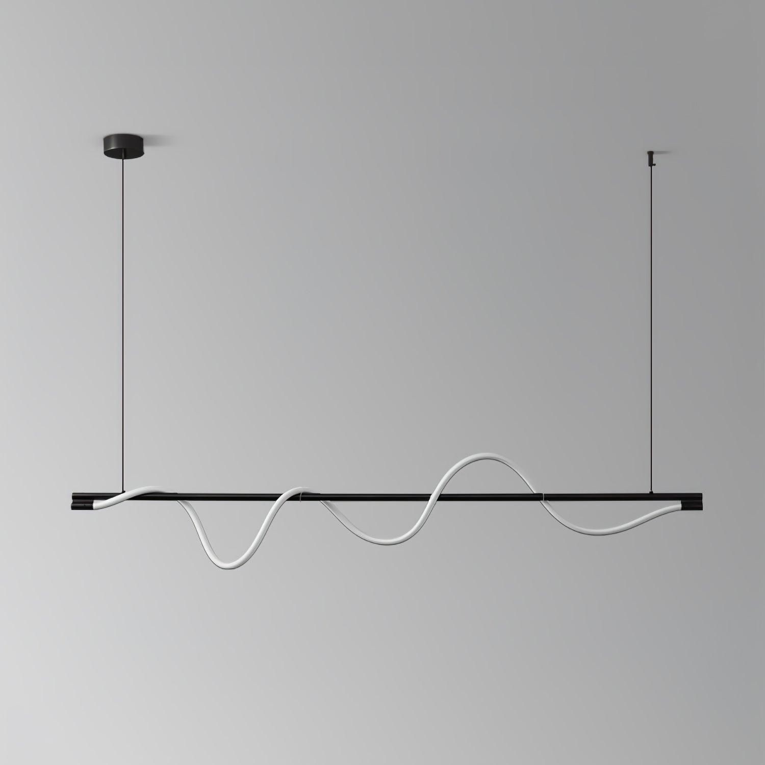 Linear Curve Island Pendant Lamp - Lamp Outdoor