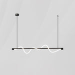 Linear Curve Island Pendant Lamp - Lamp Outdoor
